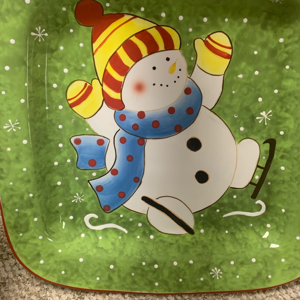 Holiday serving platter - Picture 2 of 3